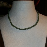 Collier boules Jade (pm)