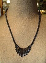 Collier h&eacute;matite