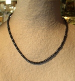 Collier h&eacute;matite