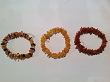 bracelet élastique ambre