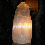 Lampe Gypse (Selenite)