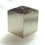 pyrite cube isolé ESPAGNE