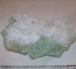 Quartz sur Fluorine verte, PEROU
